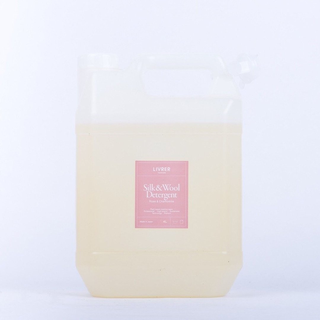 LIVRER 丽芙 羊毛 & 丝质专用洗衣精 4L - 衣物清洁 - 其他材质 白色