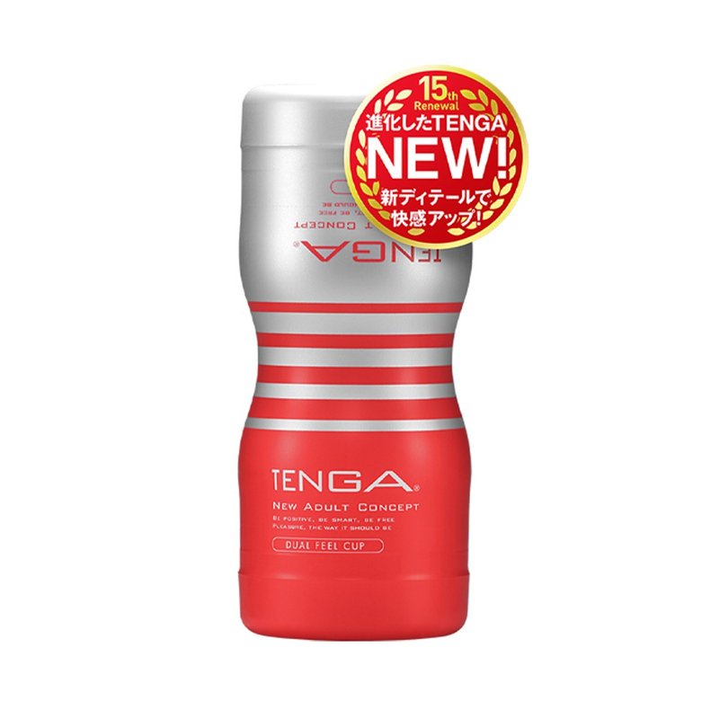 TENGA 双重杯 经典版 一次性飞机杯 情人节礼物 - 情趣用品 - 塑料 红色