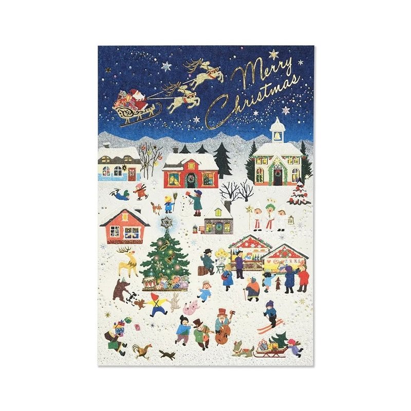 Heartfelt Christmas 明信片 衷心的圣诞节 - 卡片/明信片 - 纸 