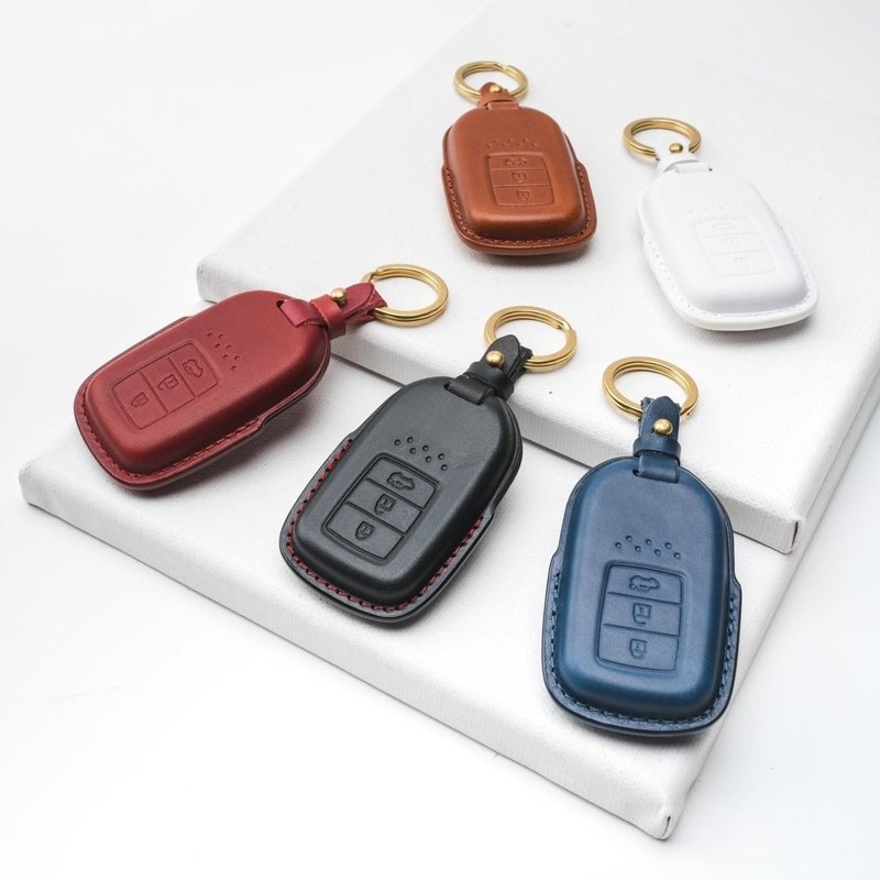 HONDA 本田 CRV CRV5 CRV6 HRV Odyssey Fit 汽车钥匙皮套 - 钥匙链/钥匙包 - 真皮 