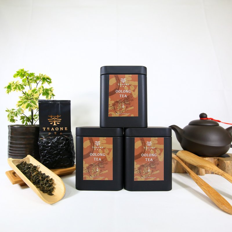 【TeaOne I 原叶茶罐】冻顶乌龙茶 Oolong Tea【75g/罐】 - 茶 - 新鲜食材 咖啡色