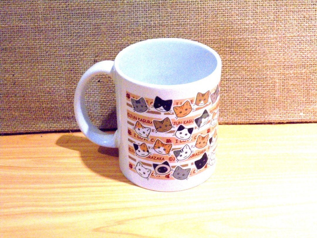猫咪马克杯-猫咪大头 - 其他杯子 - 陶 多色