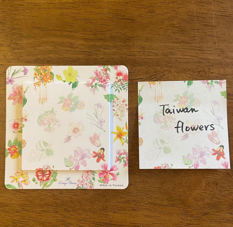 台湾花卉　便利贴 - 便条纸/标签贴 - 纸 