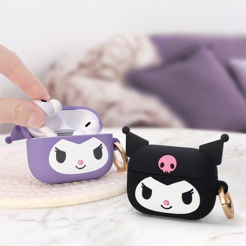 GARMMA  酷洛米 for AirPods Pro/ Pro2 保护套 - 耳机收纳 - 硅胶 黑色
