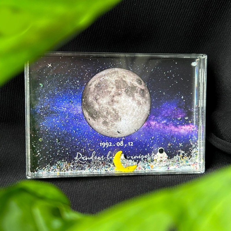 【定制】蓝紫色星辰版/相框/你出生那天的月亮 - 画框/相框 - 压克力 紫色