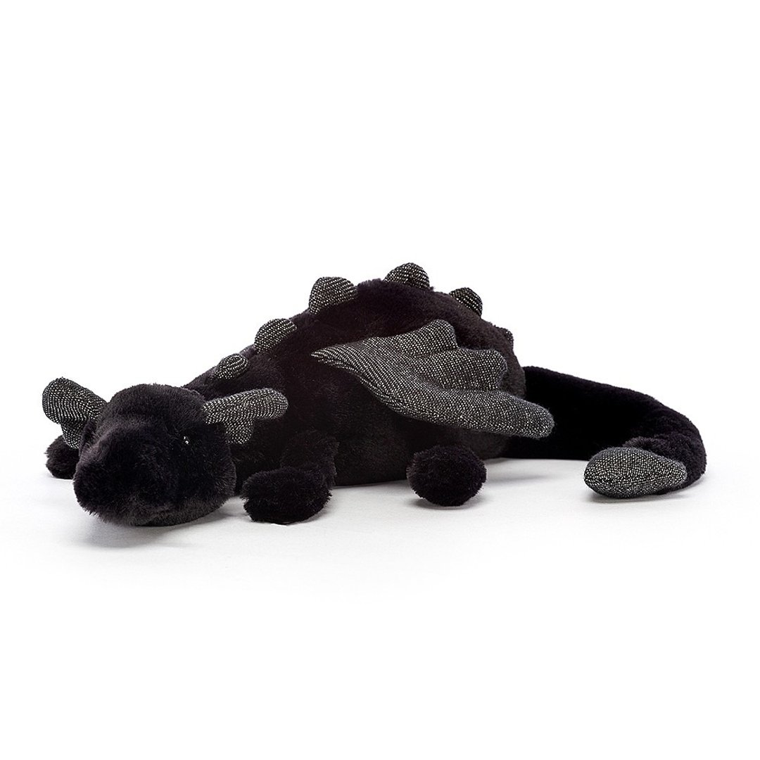 Onyx Dragon 玛瑙雪龙 (黑) 约66cm - 玩偶/公仔 - 聚酯纤维 黑色