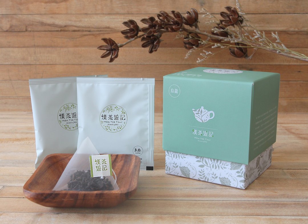 【汉茶游记】 首卖8折 特色茶 台湾重焙熟香高山乌龙 10茶包 可回冲 - 茶 - 纸 绿色