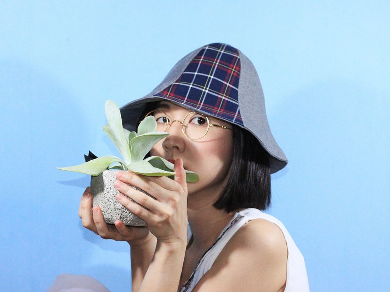 【The MAMA's Closet】#1 /拼接六片帽 - 帽子 - 聚酯纤维 多色