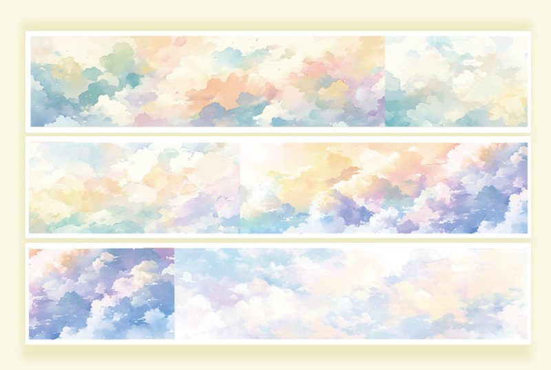 幻彩天境 PET 纸胶带 - 纸胶带 - 其他材质 多色