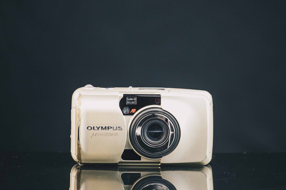 OLYMPUS mju ZOOM 105 #048 #135底片相机 - 相机 - 其他金属 黑色