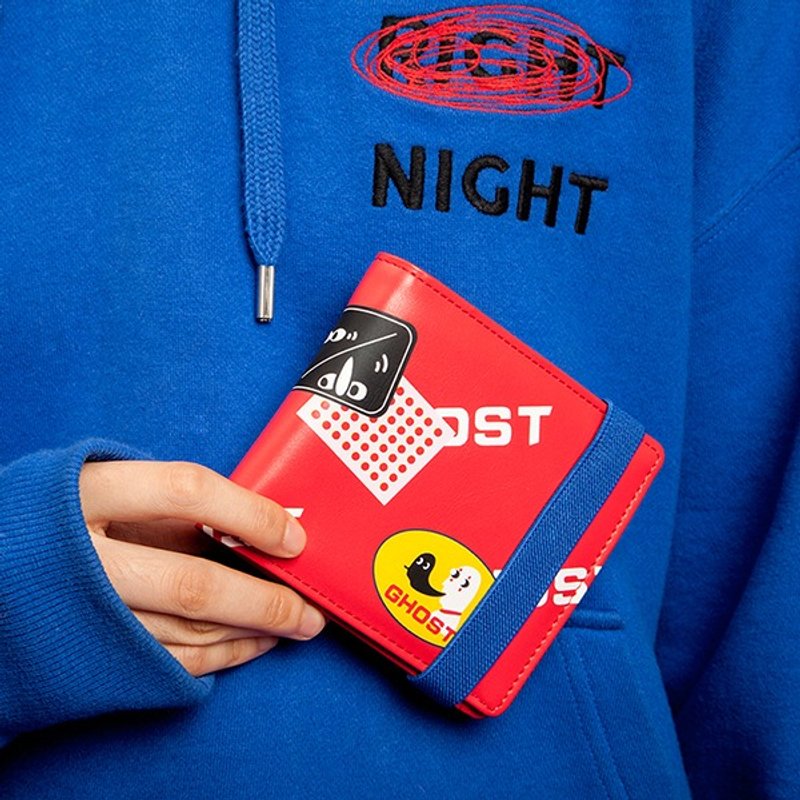 KOMESHOP钱夹/短钱包/皮夹子零钱包 - 皮夹/钱包 - 真皮 红色