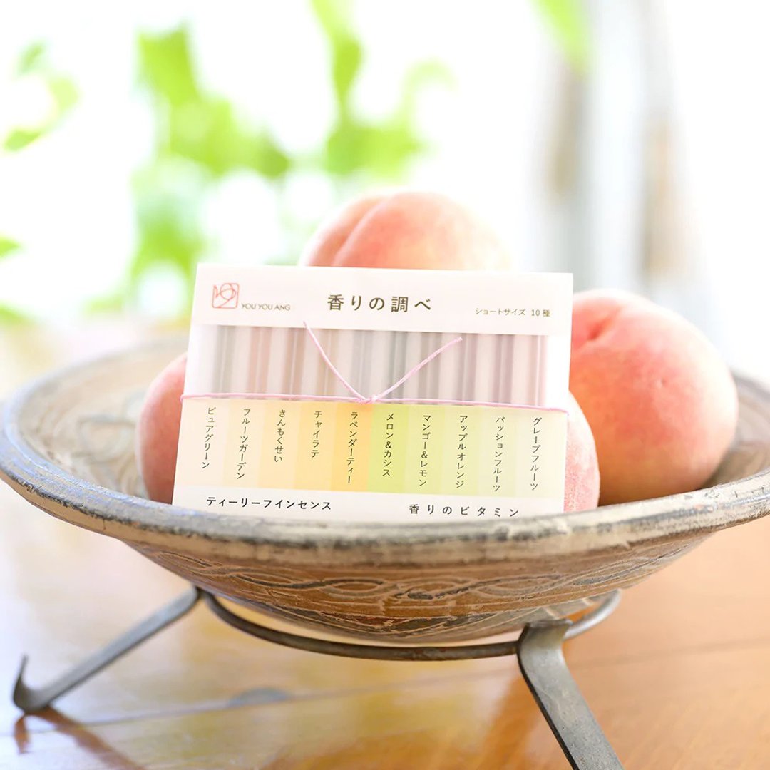 日本悠悠庵【香味调色板】短香套装 - 香薰/精油/线香 - 浓缩/萃取物 