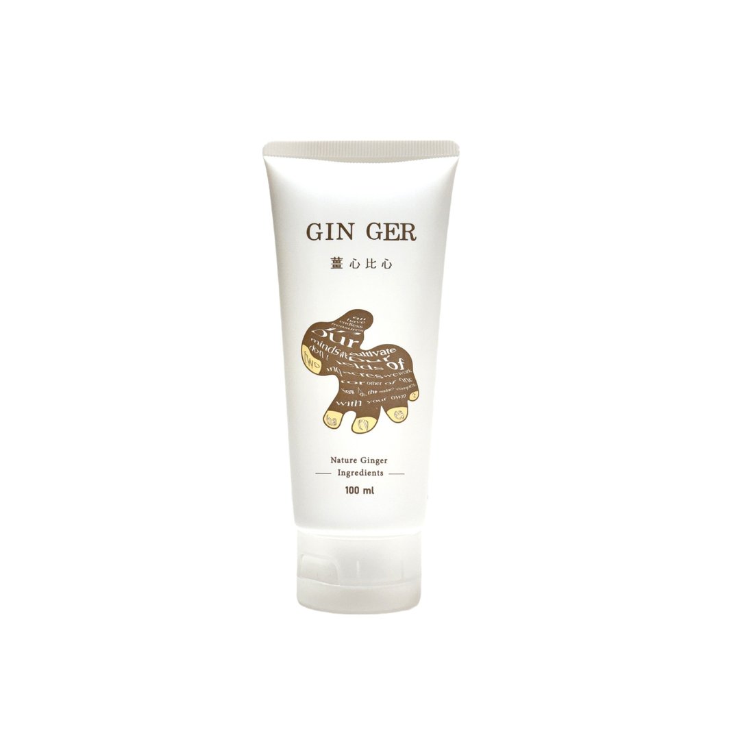【GIN-GER】暖肤姜奶按摩霜 100ml - 身体护肤/按摩油 - 浓缩/萃取物 