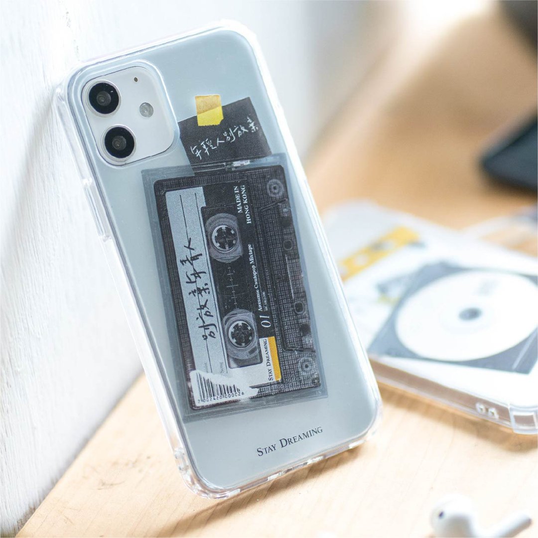 香港品牌 Classic 卡式 硅胶 iPhone 手机壳 - 手机壳/手机套 - 塑料 