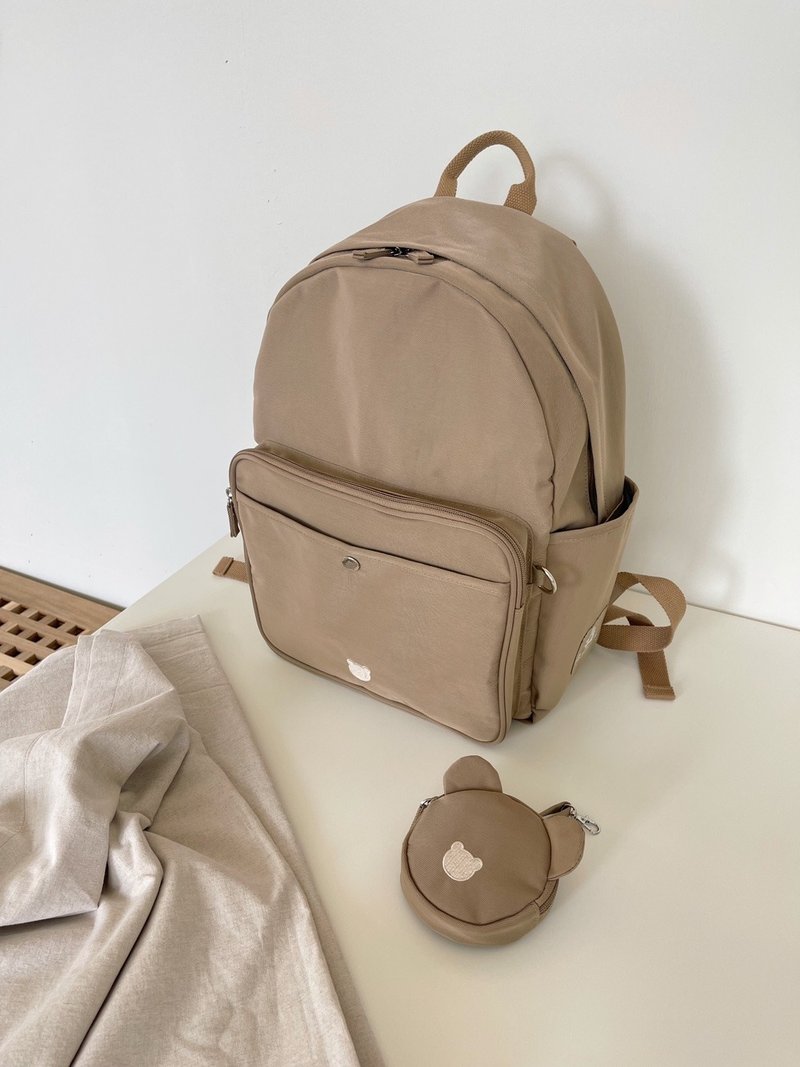 KOKOBear 背包尿布袋 - 妈妈包 - 尼龙 黑色