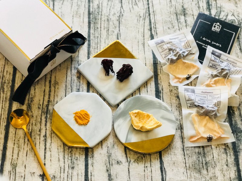 煦XuTea・丰 1613- 姜黄、凤梨、洛神花-就是让你爱喝水系列 - 健康/养生 - 新鲜食材 橘色