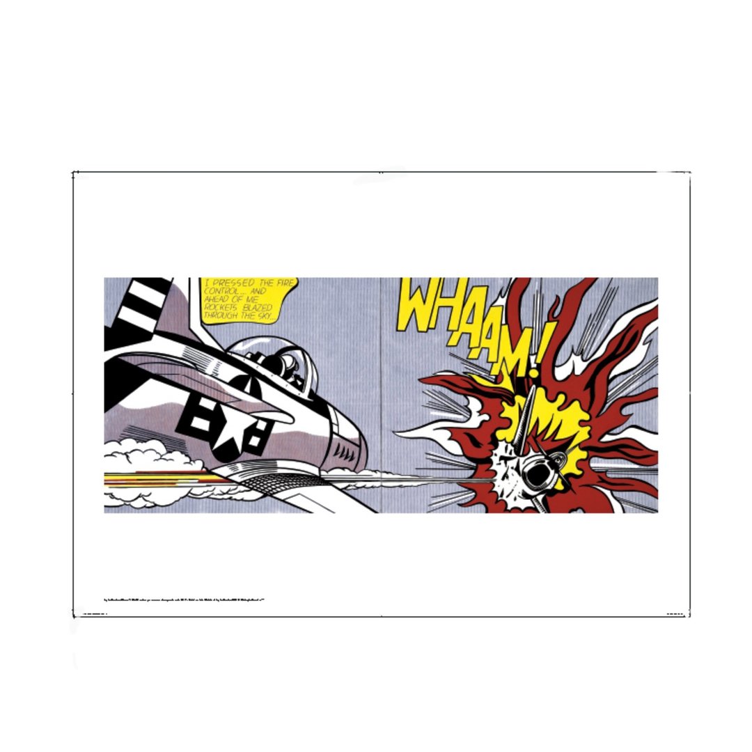 【原版海报】ROY LICHTENSTEIN/Whaam! - 海报/装饰画/版画 - 纸 