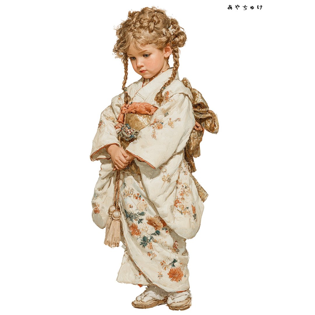 【12月新品4】07-114-0027 人物贴纸 和服复古风 - 贴纸 - 纸 