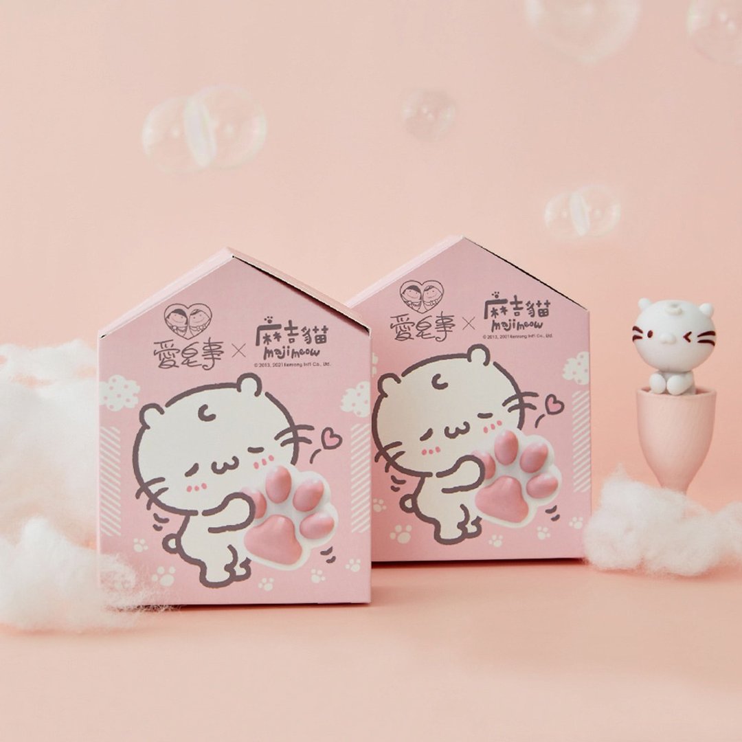 【爱皂事】麻吉猫联名款 Q萌猫掌皂 - 1颗/盒 - 卫浴用品 - 精油 