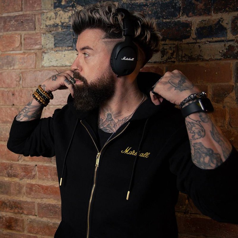 60th Anniversary Hoodie 连帽外套 - 男装外套 - 棉．麻 黑色