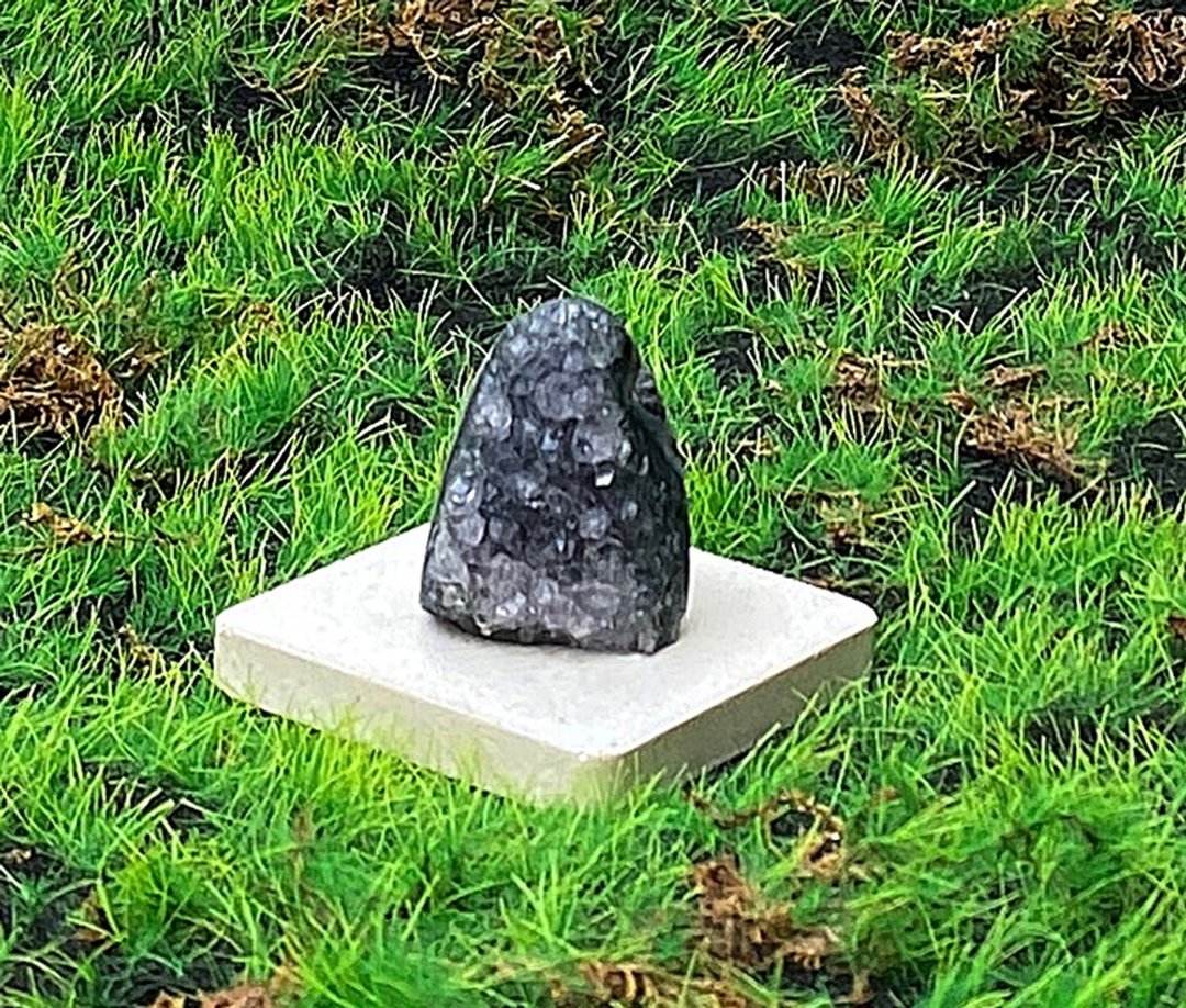 能量摆饰-天然可爱渐层紫晶镇 紫水晶 财运水晶 增智慧 快速出货 - 摆饰 - 水晶 紫色