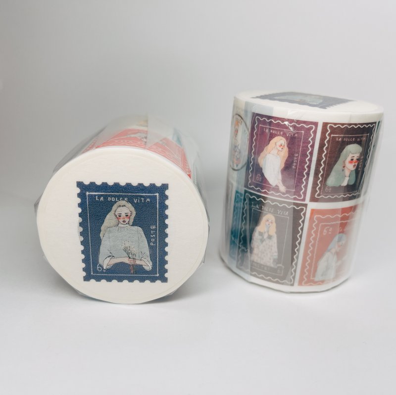 甜蜜邮便 附离型纸/割型 纸胶带 - 纸胶带 - 纸 多色