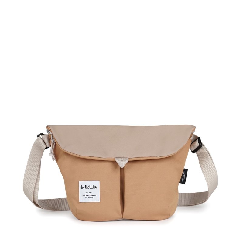 【新色】经典款式立体斜背包S号 MINI KASEN ECO (雾卡其/焦糖) - 侧背包/斜挎包 - 环保材料 多色