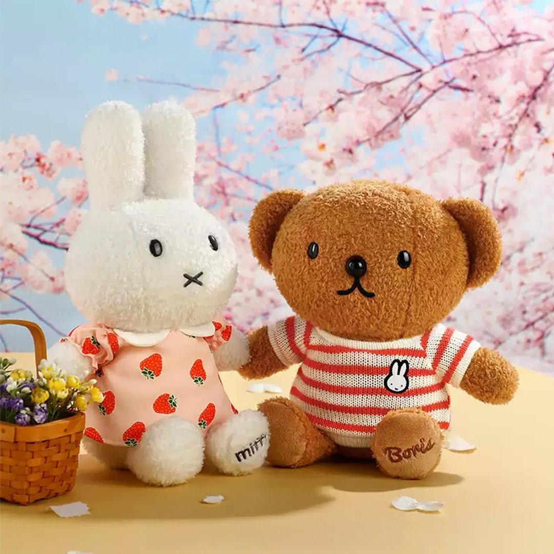【MIFFYxVIPO】莓好暖心珍珠绒毛玩偶 - 玩偶/公仔 - 棉 