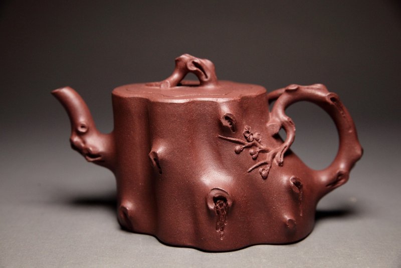【梅桩3】龙山堂 臻稀典藏系列 纯手工 四号深井底槽青220cc - 茶具/茶杯 - 陶 咖啡色
