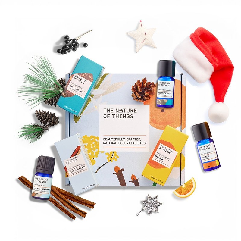 【圣诞节礼盒】圣诞温馨香氛 有机精油3入组-健康圣诞礼物 - 香薰/精油/线香 - 精油 
