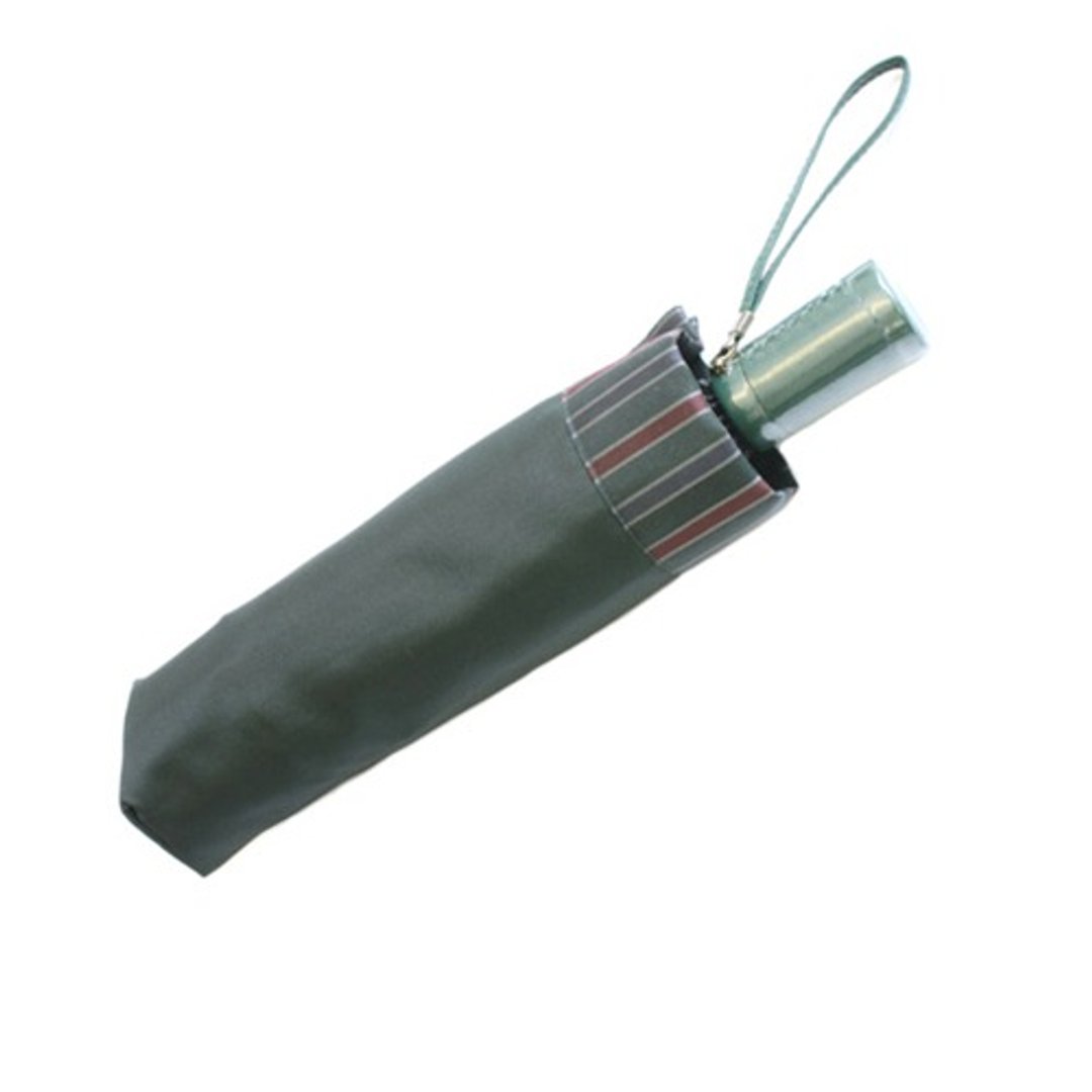 [Gentleman's Umbrella Folding Umbrella] Tie Plain x Stripe GREEN - 其他 - 棉 