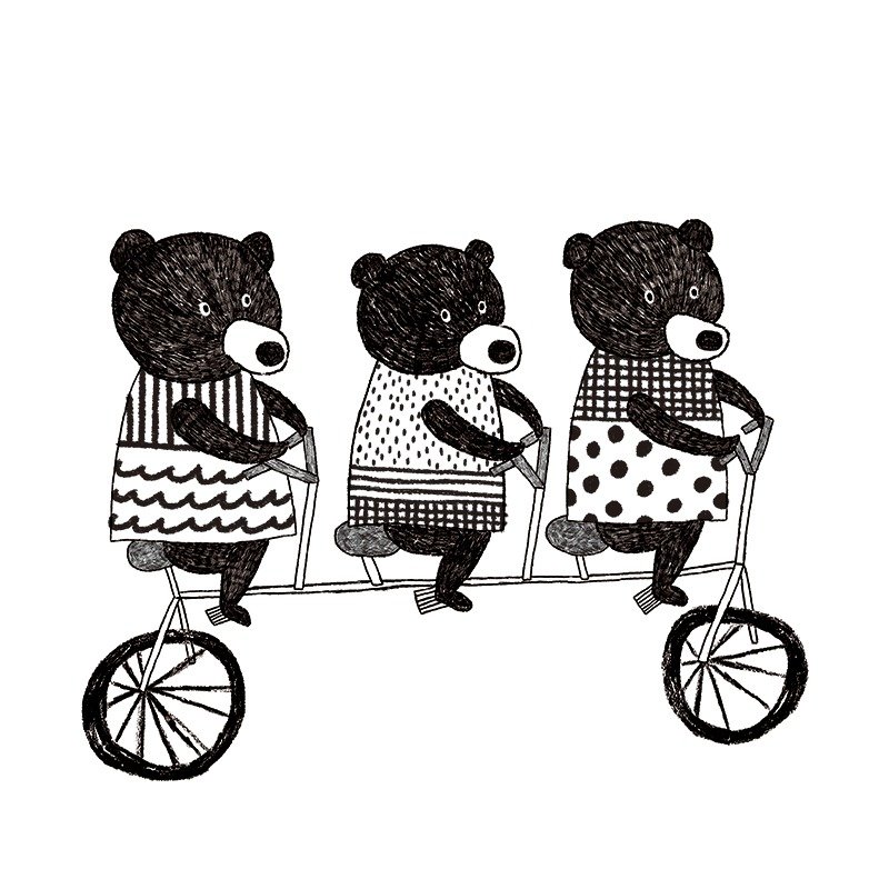 加购商品 - 一只熊两只熊三只熊 - 其他 - 其他材质 黑色