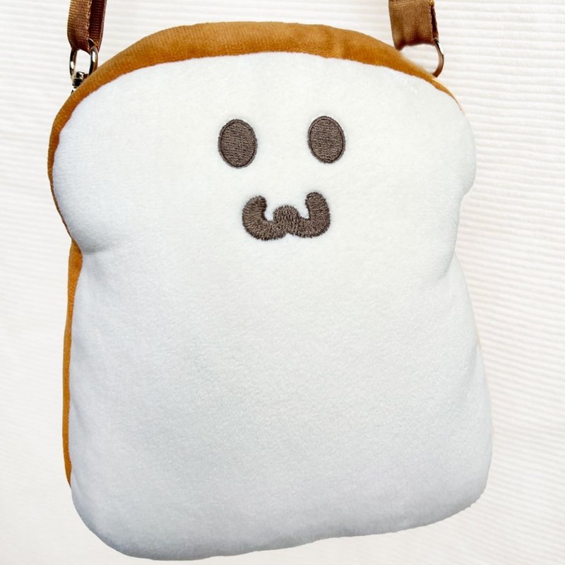 温心吐司 Tasty Toastys 原宝吐司毛绒小吊带袋 - 侧背包/斜挎包 - 其他材质 