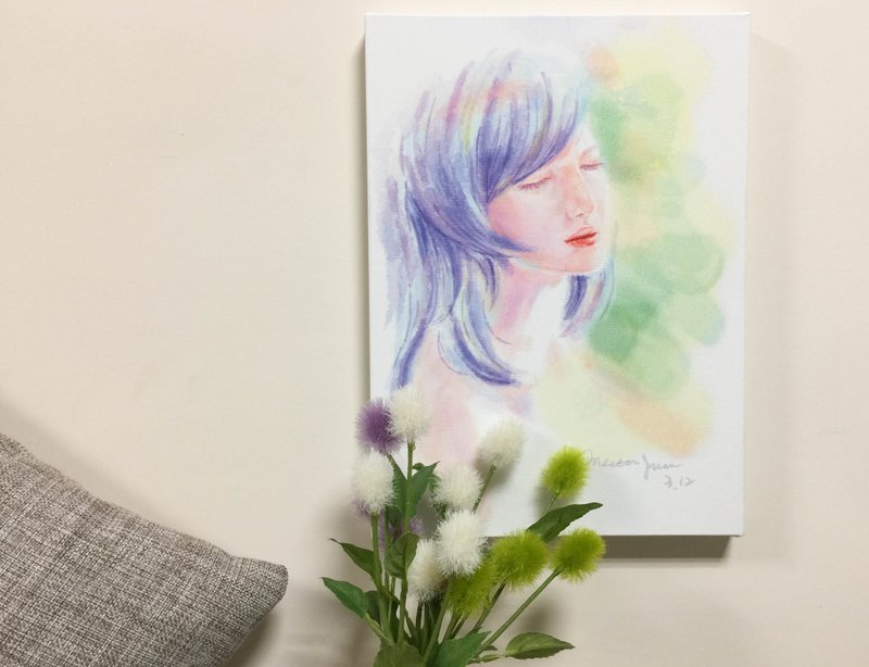 多人淡彩画像加购区 \ Meteor Studio手感设计 - 订制画像 - 棉．麻 