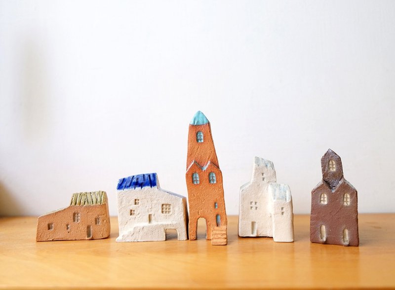 小镇摆饰 - 3 - 摆饰 - 陶 橘色