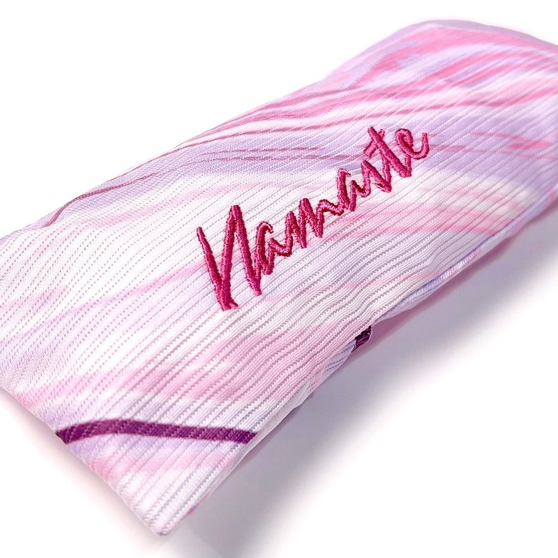 【NAMASTE】纾压眼枕 - 油彩紋 - 运动/健身用品 - 植物．花 粉红色