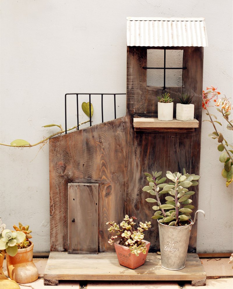 【好日恋物】日杂大型花园花架 - 植栽/盆栽 - 木头 咖啡色