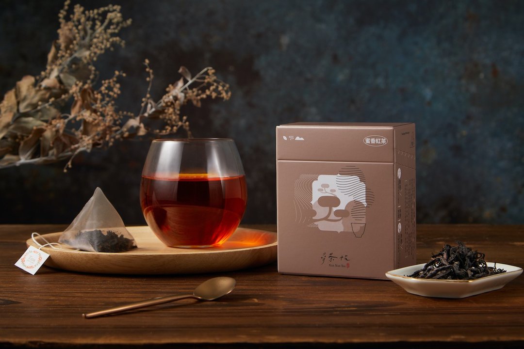 蜜香红茶- 盒装原叶茶包10入 - 茶 - 新鲜食材 咖啡色