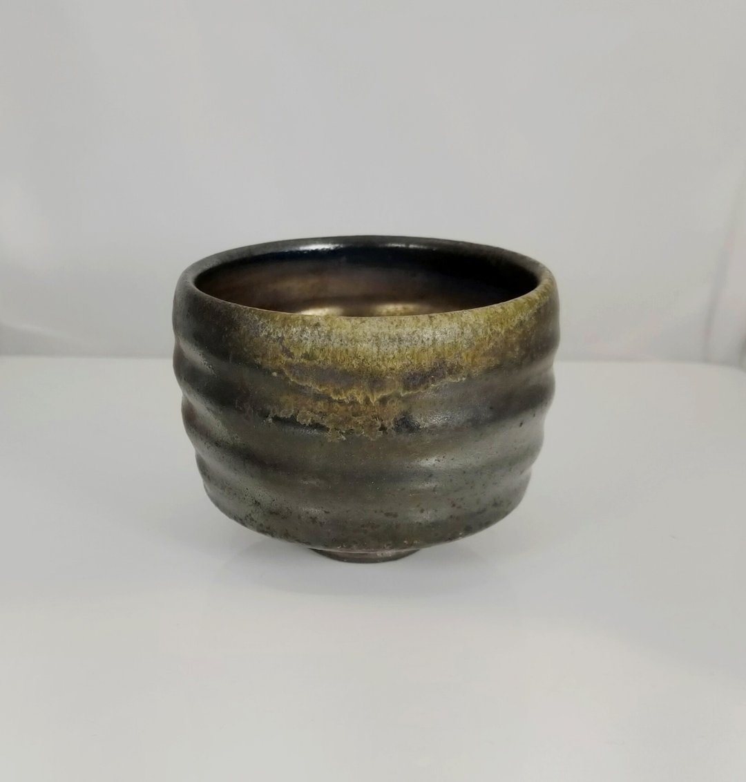 柴烧手作茶杯-莺歌陶艺家李玟睿 - 茶具/茶杯 - 陶 卡其色