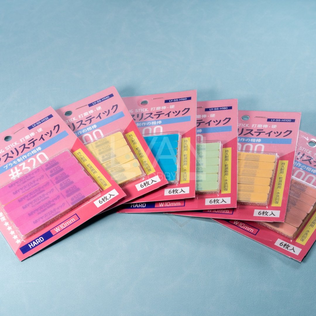 打磨棒 硬 8x1cm 6pcs - 零件/散装材料/工具 - 其他材质 