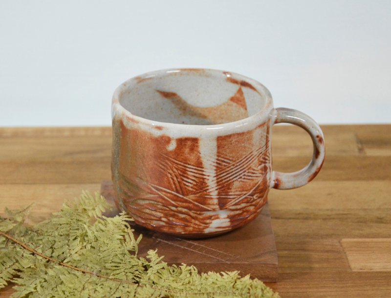 志野咖啡杯 - 咖啡杯/马克杯 - 陶 