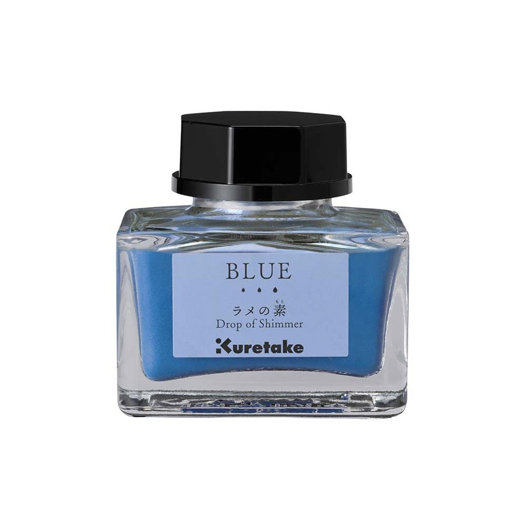 【Kuretake 日本吴竹】ink-café 闪光素 20ML 蓝色 - 墨水 - 其他材质 蓝色