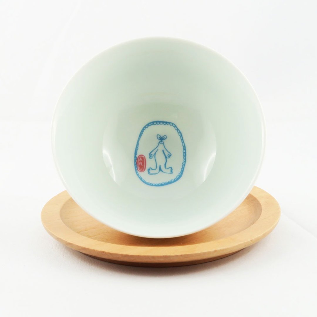 孟耿如 手绘风格 ARU青花幸福美满响杯 - 其他杯子 - 陶 蓝色