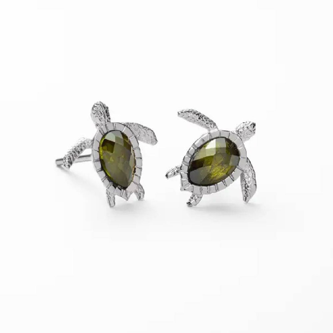 PAUL HEWITT Turtle Earring - 耳环/耳夹 - 不锈钢 