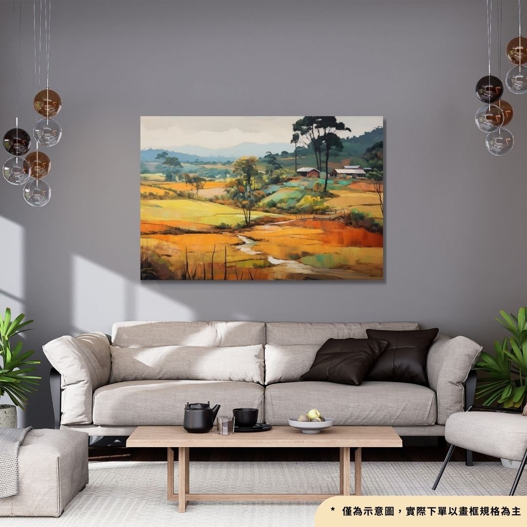 田园风景 2 - 【 高清微喷油画系列 】 艺术挂画 | 客厅挂画 - 海报/装饰画/版画 - 棉 
