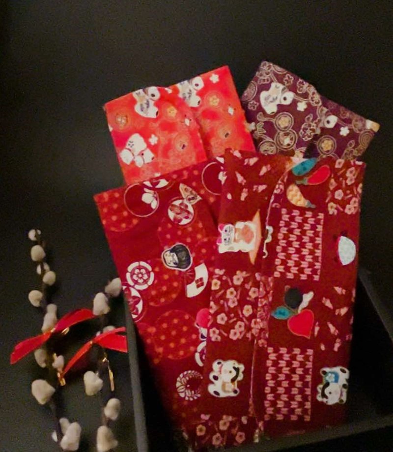 2026年红包袋现货/存折收纳套/开工礼/戴笠犬 - 红包/春联 - 棉．麻 