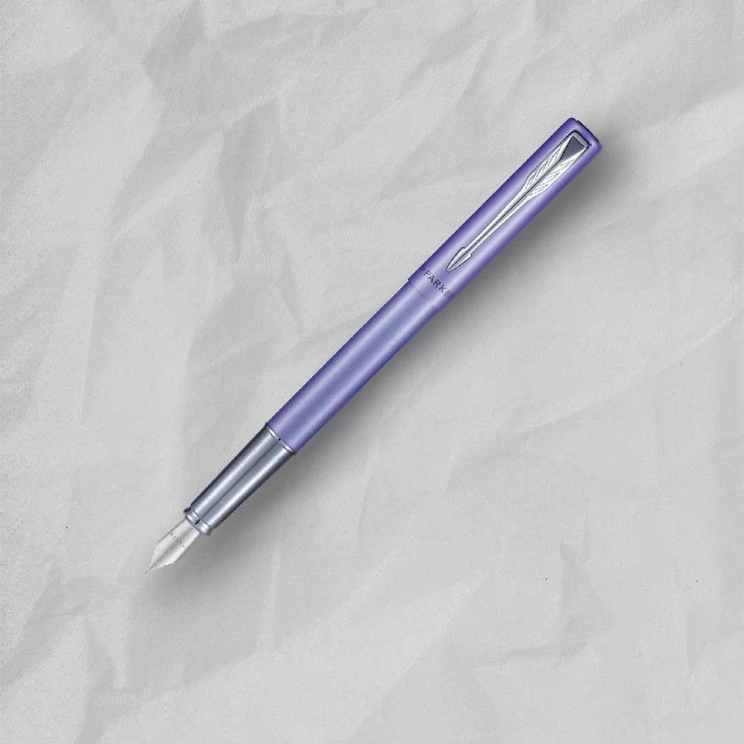 PARKER 派克 威雅XL系列 绚丽紫 钢笔 免费刻字 (原厂正货) - 钢笔 - 其他金属 黑色