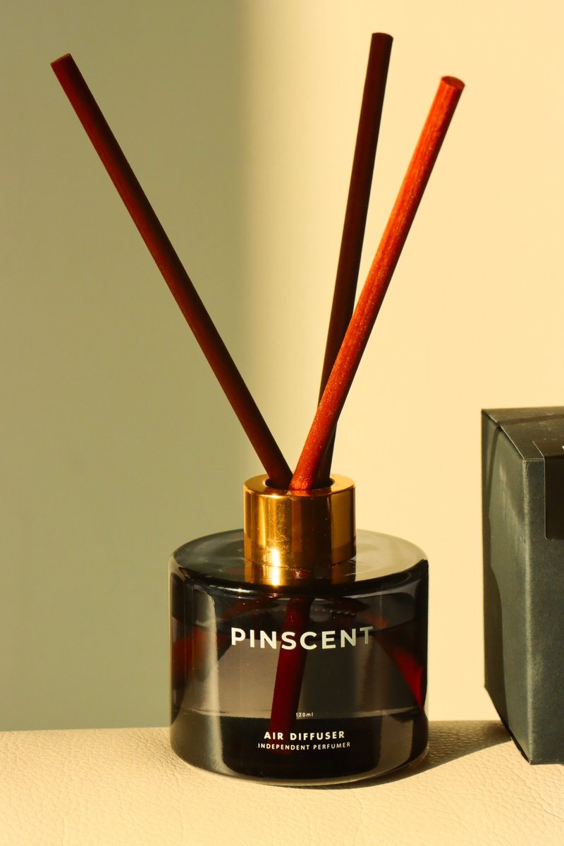 调香师扩香 光影120ml PINSCENT 有阳光的下午茶 - 香薰/精油/线香 - 精油 灰色