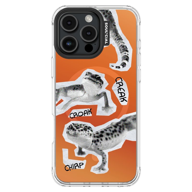 Exotic Animals Gecko Echo iPhone 16 手机壳 磁吸机壳 - 手机壳/手机套 - 其他材质 