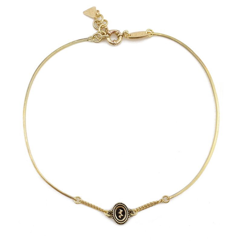 四分休止符颈链 - 颈链 - 铜/黄铜 金色